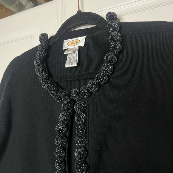Vintage Talbots Pom Pom Cardigan - Picture 5 of 11